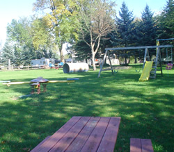 Playground at Shady Acres Resort.